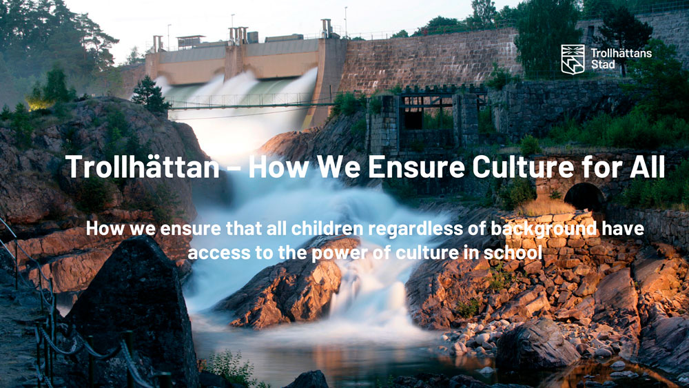 How we ensure culture for all Ingela Granstrom og Elin Jonsson 1 - Danske Musik- og Kulturskoler
