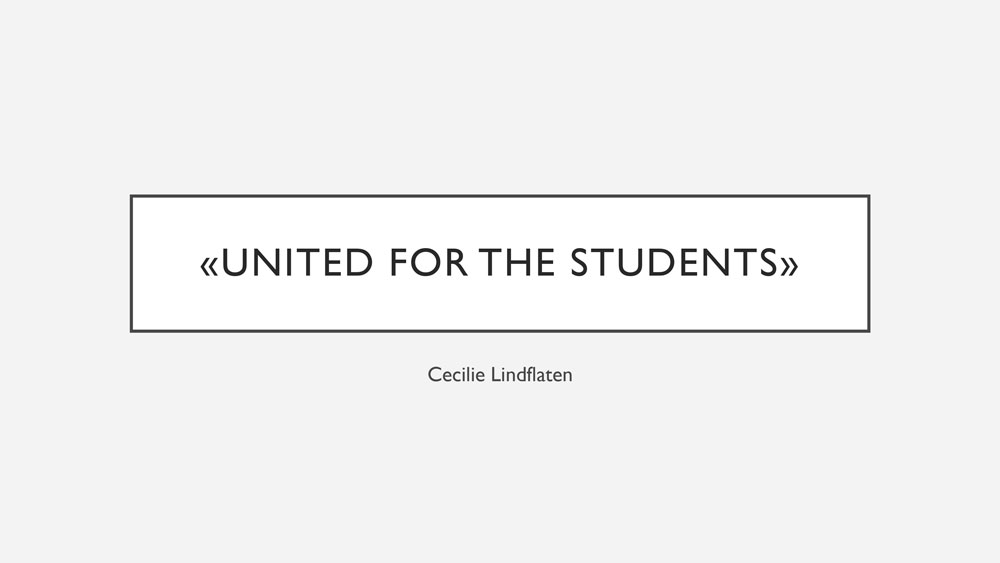 The case of Larvik Culture School Cecilie Lindflaten 1 - Danske Musik- og Kulturskoler