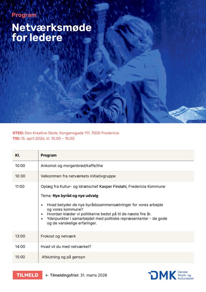 PROGRAM Netvaerksdag 15042026 - Danske Musik- og Kulturskoler